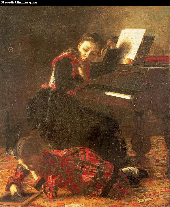 Thomas Eakins Home Scene